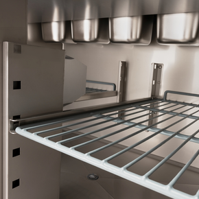 Stół chłodniczy 2 drzwiowy do pizzy, 240 l | STALGAST, 833029