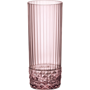 Szklanka wysoka, lilac rose, 400 ml | BORMIOLI ROCCO, America' 20 s