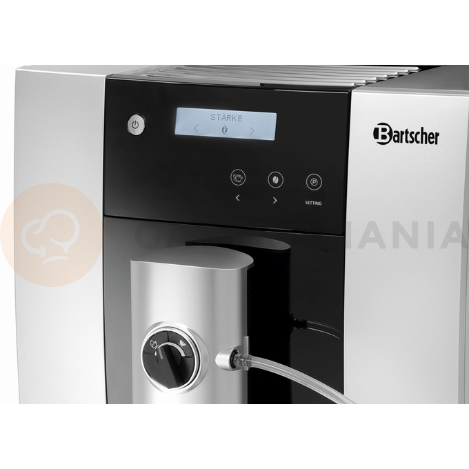 Ekspres do kawy automatyczny, 1,8 l, wyjmowany zbiornik na wodę, 1,4 kW, 230 V, 300x500x360 mm | BARTSCHER, Easy Black 250