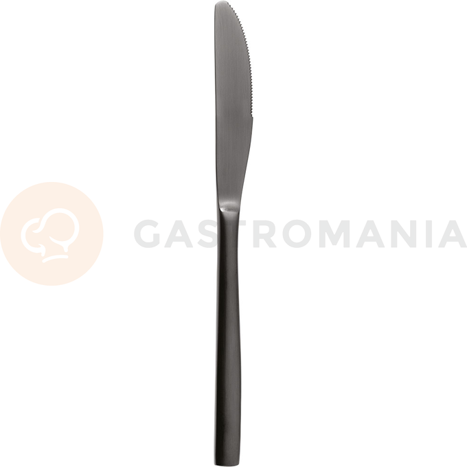 Nóż stołowy, czarny, 221 mm | COMAS, BCN Kolor