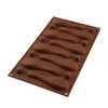 Forma do pralin i czekoladek - łyżki, 8x 120x35x12 mm, 19 ml - SF142 My Chocolate Spoon | SILIKOMART, EasyChoc