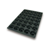 Forma silikonowa 600x400 mm SQ011 Gugelhopf, 35x 90 ml, 71x35 mm | SILIKOMART, 60x40 Sessanta Quaranta