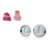 Wycinarka z wypychaczem do ciasta w kształcie tortu, komplet 2 szt. | SILIKOMART, TAG05 Cutter Mini Cake