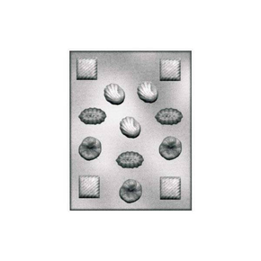 Forma do pralin i czekoladek - muszle, 13x - 905102 Forme Varie | SILIKOMART, EasyChoc