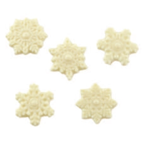 Forma do pralin i czekoladek - płatki śniegu, 18x 33x12 mm - 904139 Fiocchi di Neve | SILIKOMART, EasyChoc
