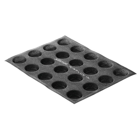 Silikonowa forma na mini okrągłe ciastka 20x 48x22 mm | SILIKOMART, Air Plus 16 Round