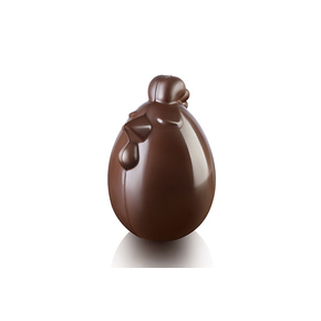 Zestaw termoformowanych form do czekolady, kura 3D - 250x150x58 mm | SILIKOMART, Lady Cocca