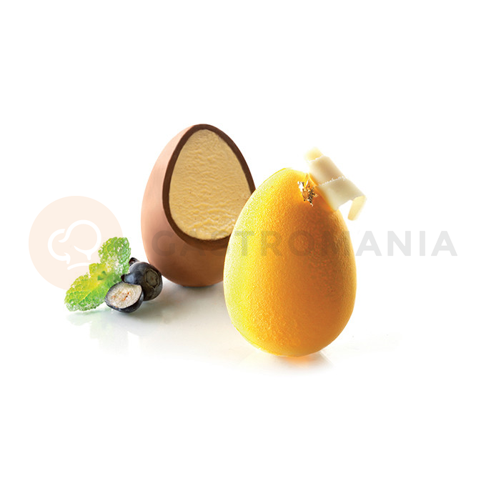 Forma do czekolady - jajko, 220x160x80 mm - Sk 4000 Uovo | SILIKOMART, EasyChoc