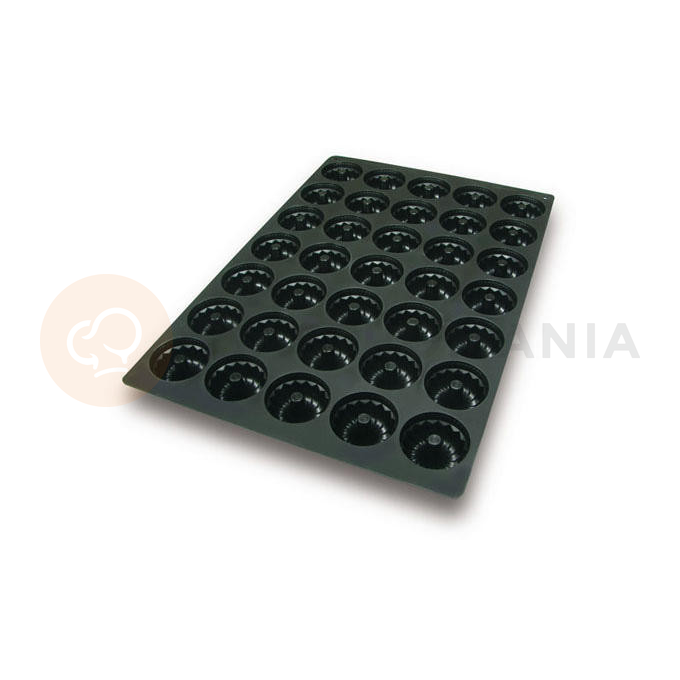 Forma silikonowa 600x400 mm SQ011 Gugelhopf, 35x 90 ml, 71x35 mm | SILIKOMART, 60x40 Sessanta Quaranta