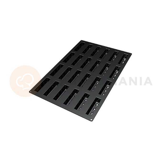 Forma silikonowa 600x400 mm SQ023 Pois, 24x 107 ml, 117x29,5x33 mm | SILIKOMART, 60x40 Sessanta Quaranta