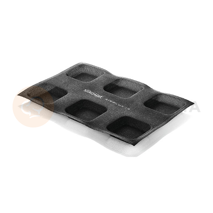 Silikonowa forma na kwadratowe ciastka 6x 85x85x20 mm, 2 szt. | SILIKOMART, Air Plus 19 Square