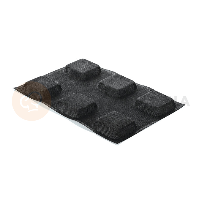 Silikonowa forma na kwadratowe ciastka 6x 85x85x20 mm, 2 szt. | SILIKOMART, Air Plus 19 Square