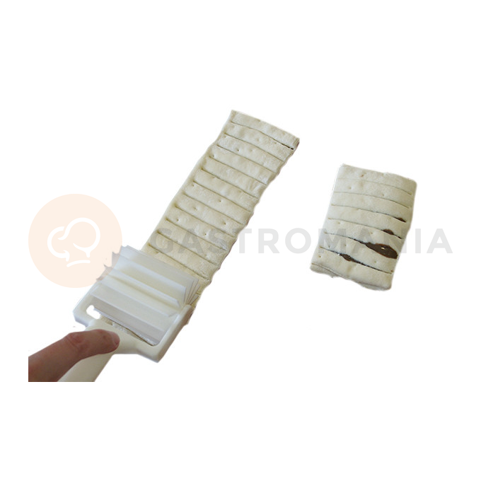 Wałek do wycinania wzorków w cieście, strudel, 60x50x70 mm | SILIKOMART, Strudel Cutting