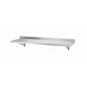 Półka wisząca na konsolach, z dwiema konsolami, 1000x300x250 mm | HENDI, 816493