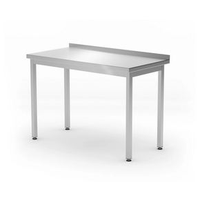 Stół przyścienny bez półki - skręcany 1000x600x850 mm | HENDI, Budget Line