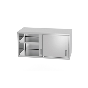 Szafka wisząca z drzwiami suwanymi, 800x300x600 mm | HENDI, Profi Line