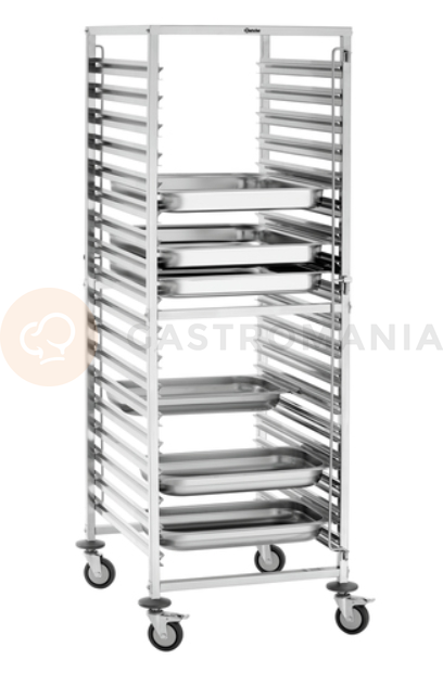 Wózek gastronomiczny, 18 prowadnic GN, 765x785x1750 mm | BARTSCHER
