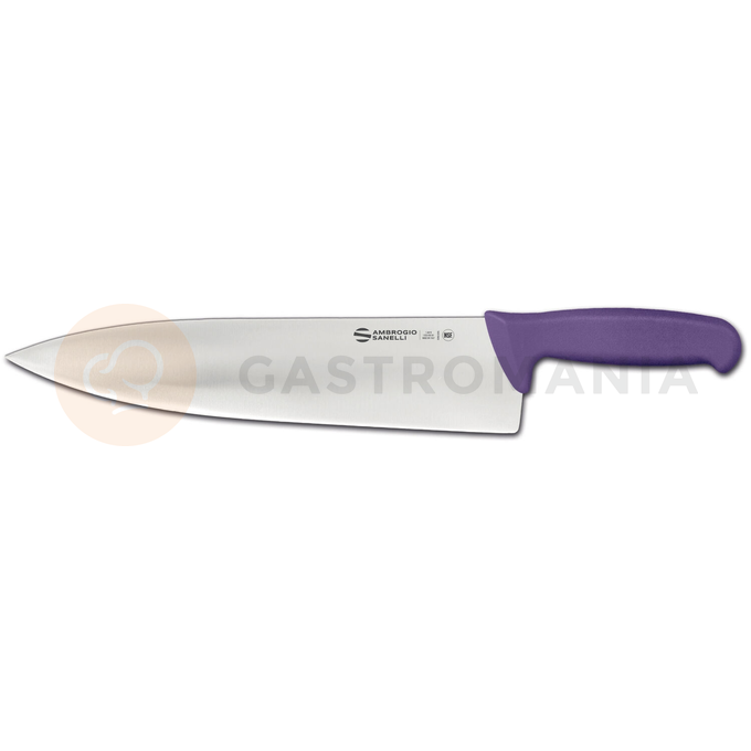 Nóż szefa kuchni, fioletowy, 30 cm | AMBROGIO SANELLI, Supra Colore