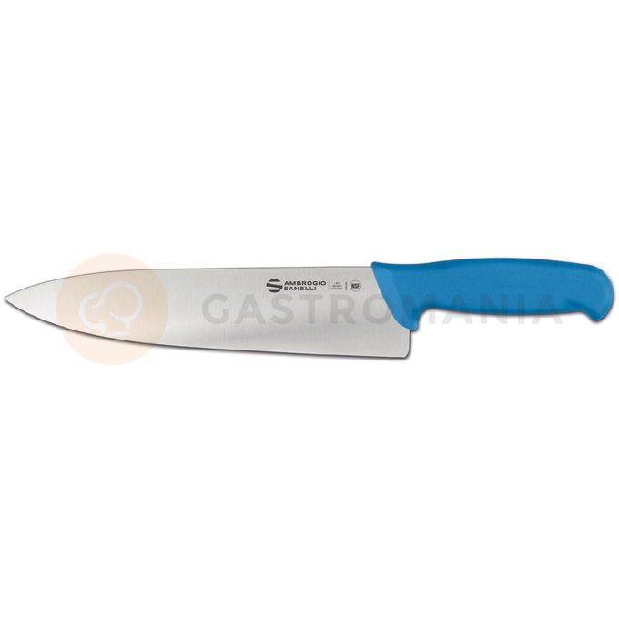 Nóż szefa kuchni, niebieski, 24 cm | AMBROGIO SANELLI, Supra Colore