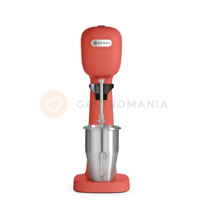 Shaker do koktajli mlecznych - czerwony, 400 W, 170x196x490 mm | HENDI, Design by Bronwasser