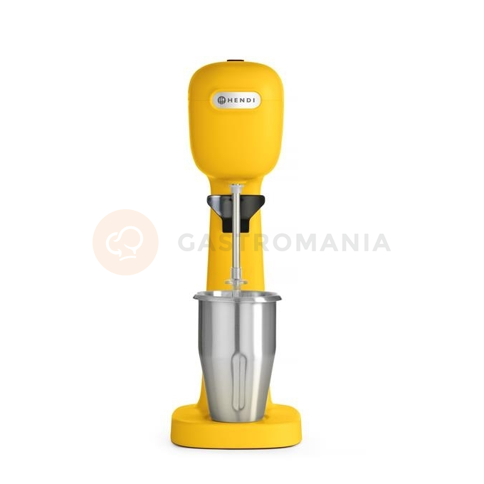 Shaker do koktajli mlecznych - żółty, 400 W, 170x196x490 mm | HENDI, Design by Bronwasser