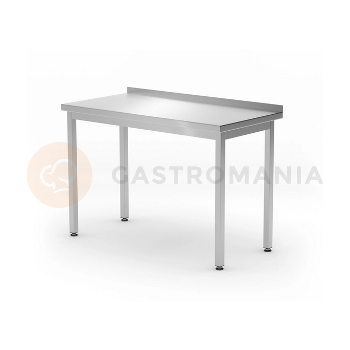 Stół przyścienny bez półki - skręcany 1000x600x850 mm | HENDI, Budget Line