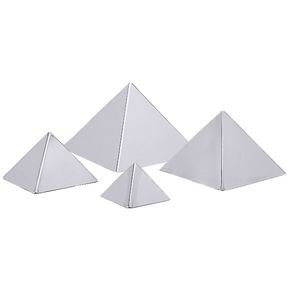 Foremka nierdzewna, piramida 0,4 l | CONTACTO, 875/120
