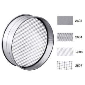 Sito ze stali nierdzewnej, średnica 250 mm z otworami 3x3 mm | CONTACTO, 2606/250