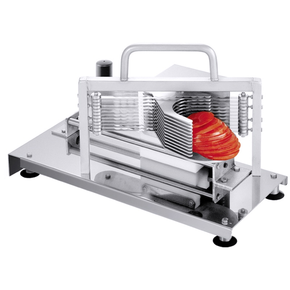 Maszynka do krojenia pomidorów (plastry) wykonana ze stali nierdzewnej, 480x200x280 mm | CONTACTO, 572/001