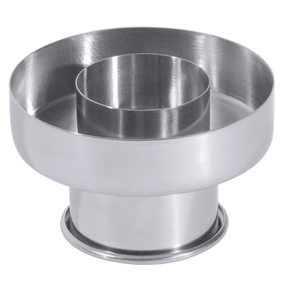 Forma metalowa do wycinania pączków „oponek”, średnica 40/80 mm | CONTACTO, 683/080