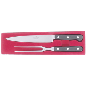Zestaw - nóż i widelec ze stali kutej | CONTACTO, 3630/002