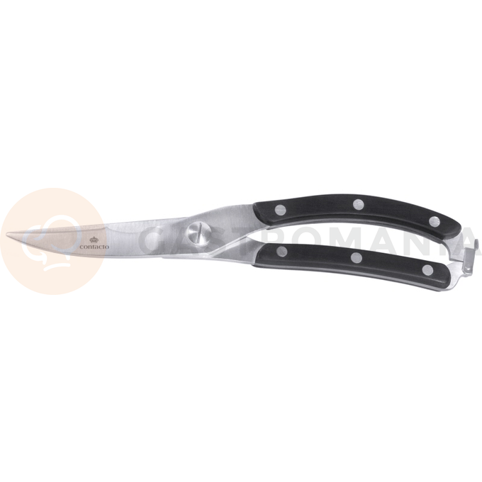 Nożyce do drobiu ze stali nierdzewnej o nitowanych uchwytach, 250 mm | CONTACTO, 19/250