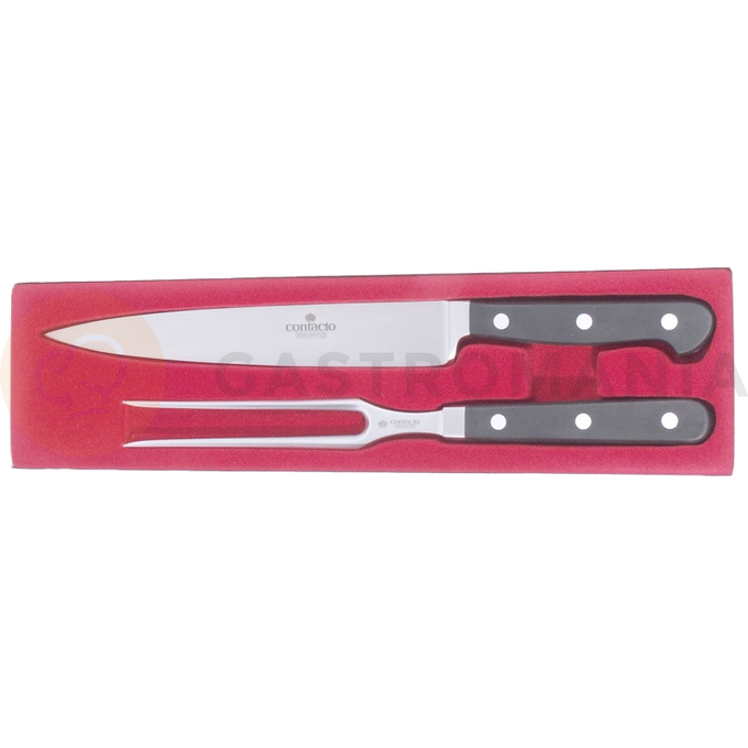 Zestaw - nóż i widelec ze stali kutej | CONTACTO, 3630/002