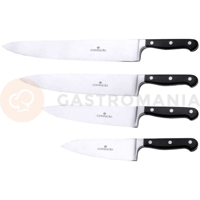 Nóż kucharski, kuty, 380 mm | CONTACTO, 4600/250