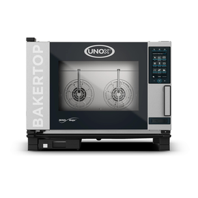 Piec piekarniczy, konwekcyjno-parowy 4x 600x400 mm, elektryczny, 10,6 kW/400V | UNOX, BAKERTOP MIND.Maps PLUS COUNTERTOP