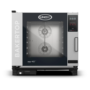 Piec piekarniczy, konwekcyjno-parowy 6x 600x400 mm, elektryczny, 10,1 kW/400V  | UNOX, BAKERTOP MIND.Maps ONE COUNTERTOP