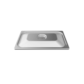 Pokrywa do pojemnika do przechowywania próżniowego ze stali nierdzewnej z silikonową uszczelką GN 1/1 MULTI.Day Tray | UNOX, Vacuum.Lid