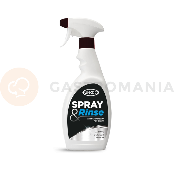 Detergent w sprayu do ręcznego czyszczenia każdego pieca 0,75 l | UNOX, Spray&amp;Rinse