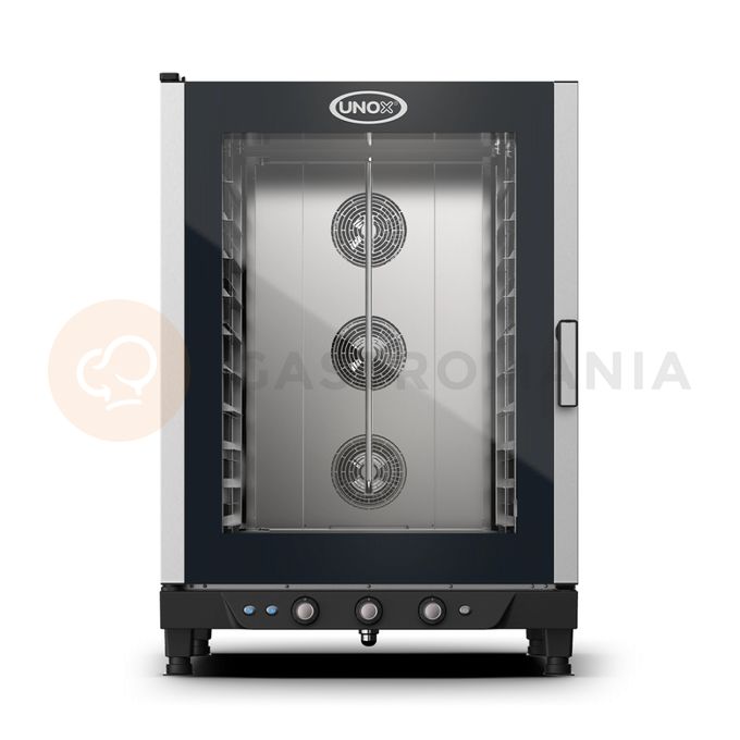Piec piekarniczy, konwekcyjno-parowy 10x 600x400 mm, elektryczny, 15,8 kW/400V | UNOX, BAKERLUX MANUAL COUNTERTOP