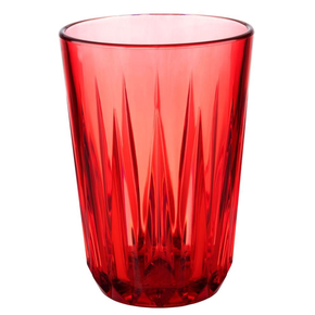 Szklanka z czerwonego tritanu o pojemności 0,5 l | APS, Crystal