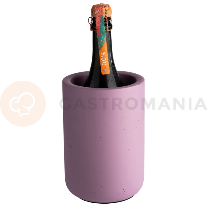 Cooler do butelek 120x190 mm, różowy | APS, Element