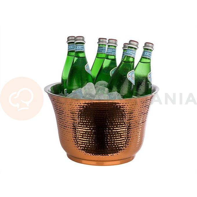 Cooler do butelek 8 l, miedziany | APS, 36121