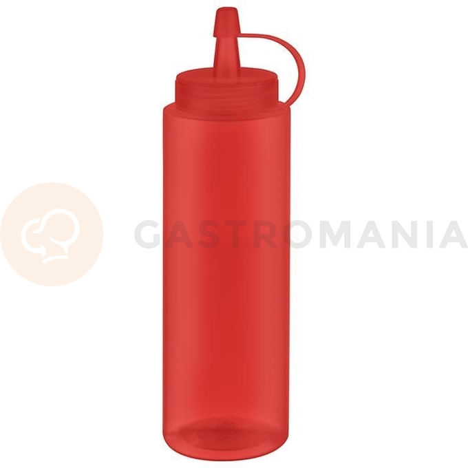 Dyspenser do sosów 0,26 l, czerwony | APS, 93252
