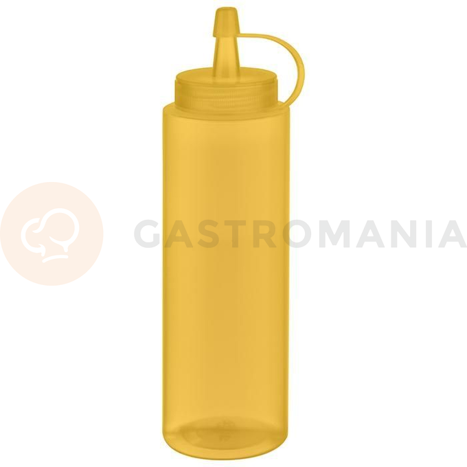 Dyspenser do sosów 0,49 l, żółty | APS, 93254