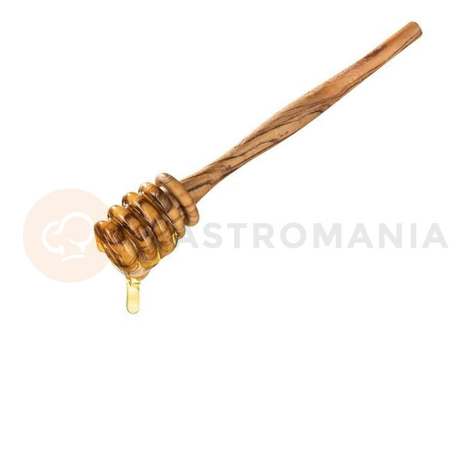 Łyżka drewniana do miodu 150 mm | APS, Olive