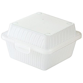 Pudełko na burgery wielokrotnego użytku, biały | CONTACTO, 1105/120