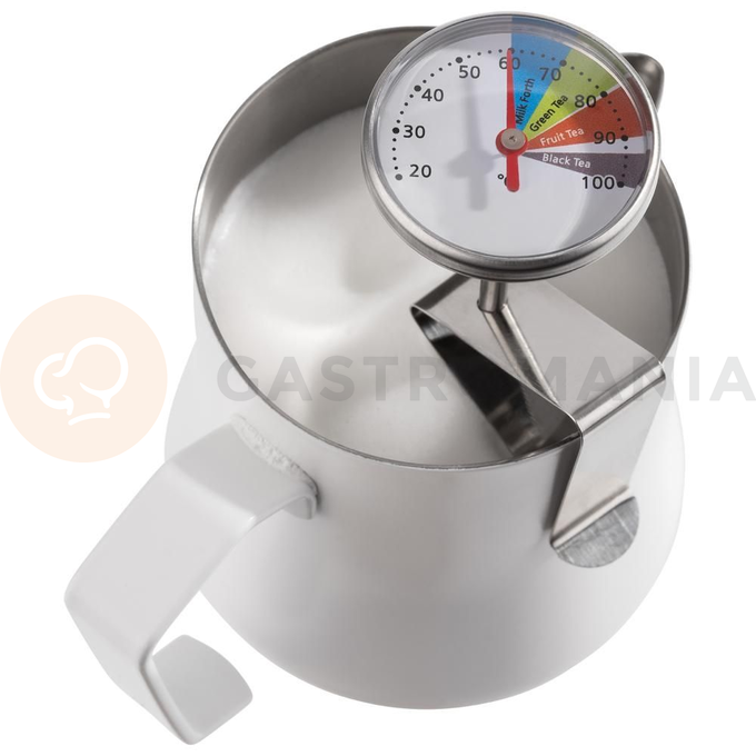 Dzbanek do mleka 0,5 l, biały | APS, 10361