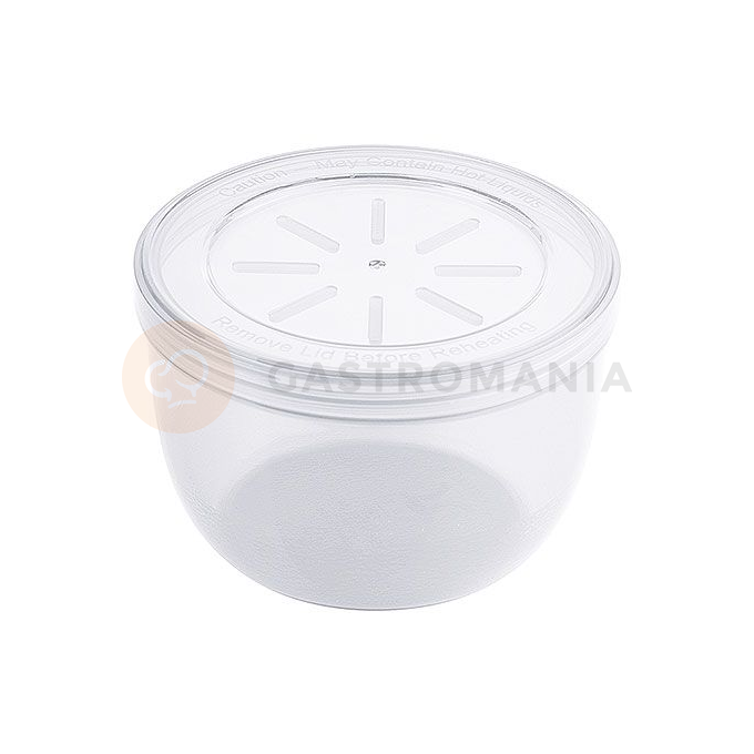 Pojemnik na zupę wielokrotnego użytku, biały | CONTACTO, 1109/470