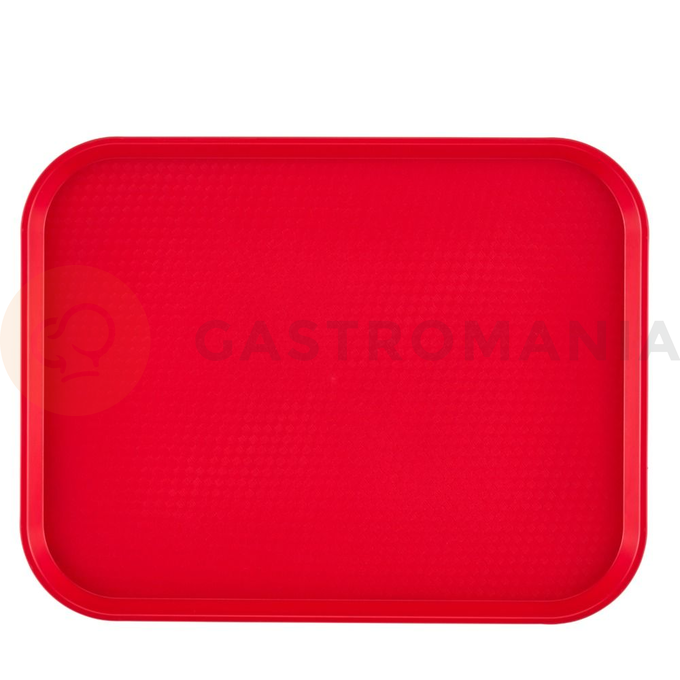 Taca z polipropylenu czerwona 355x457 mm | CAMBRO, Fast Food