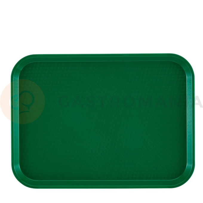Taca z polipropylenu zielona 355x457 mm | CAMBRO, Fast Food